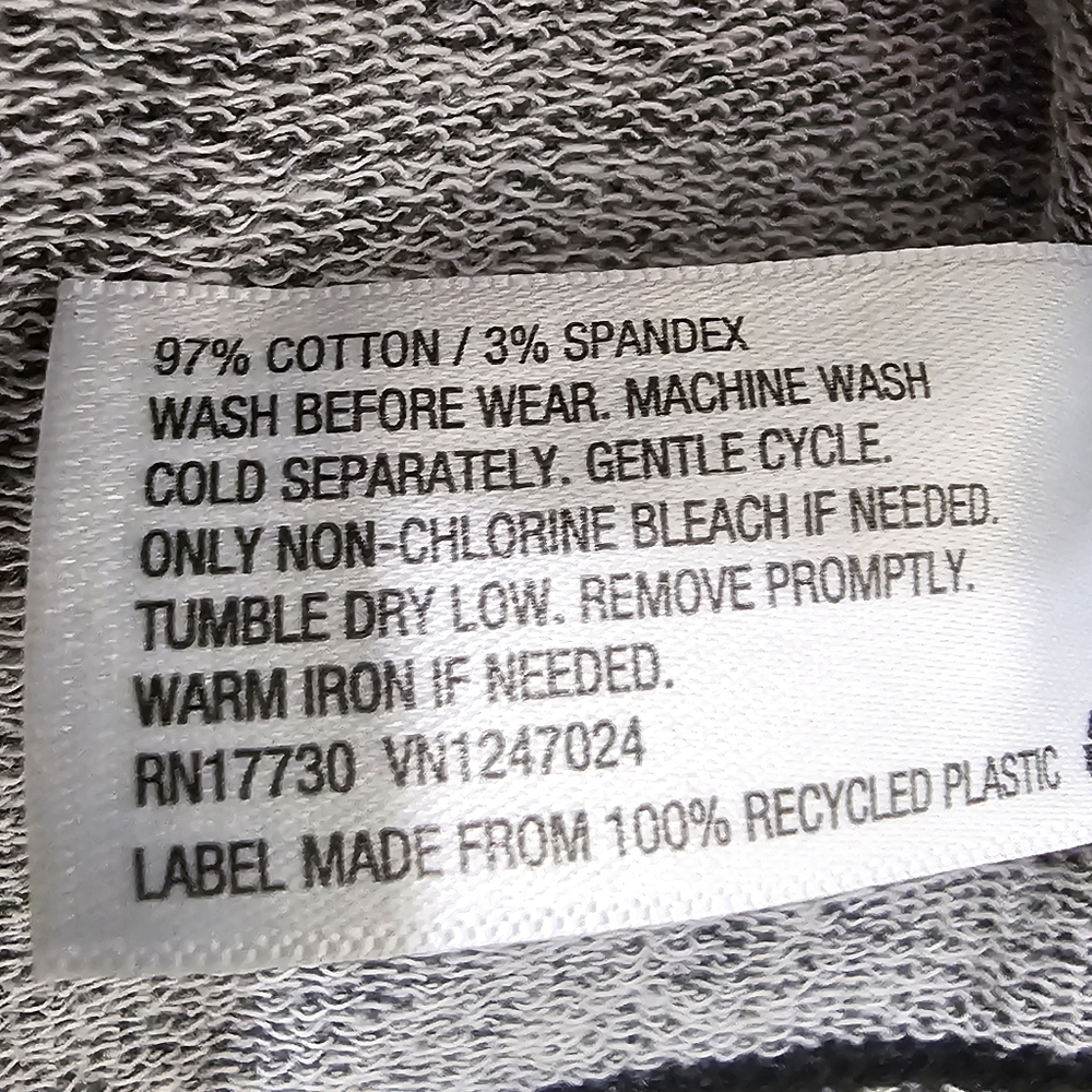 Art Class Moto Long Sleeve Lightweight Sweatshirt Washed Black Size 4T - Picture 11 of 13